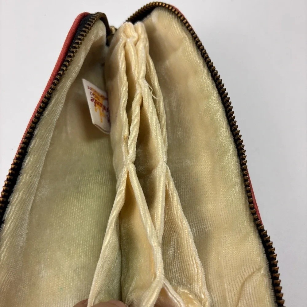Vintage The Galante Studio Victorian Toiletry Travel Jewelry Organizer Floral